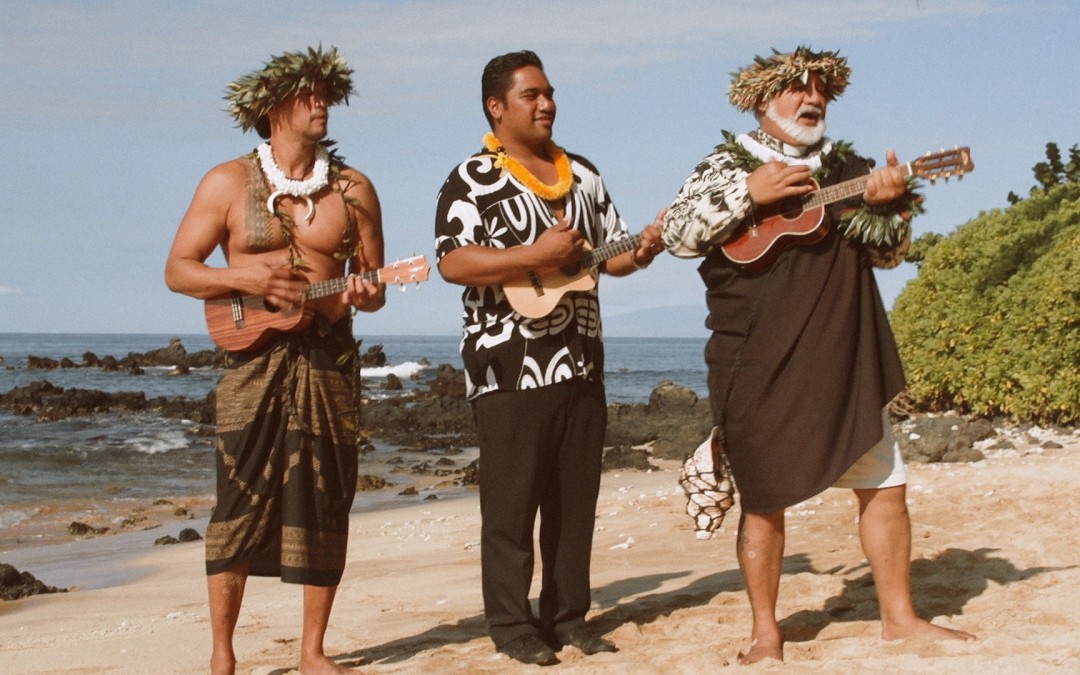 Rare Ukulele Trio Performance at Palauea Beach